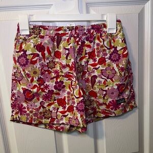 Patagonia Floral Girl’s Shorts Size 12